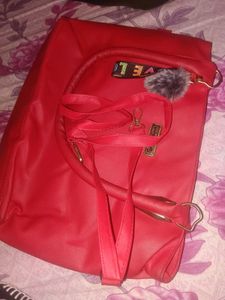 Red Convertible Backpack