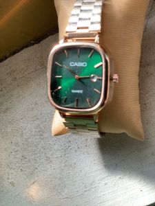 Casio Green Dial Watch