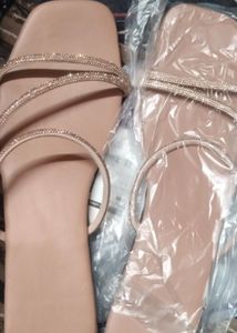 Pink Rhinestone Flats..All Sizes Available..160