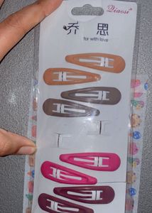 Colorful Hair Clips - New