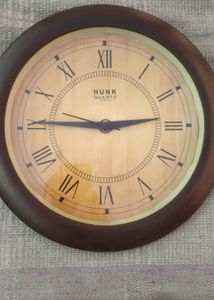 Hunk Quartz Wall Clock