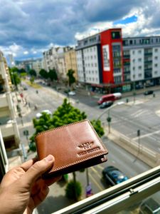 WILD HUNTER LEATHER WALLET
