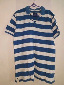 Striped Blue & White Shirt