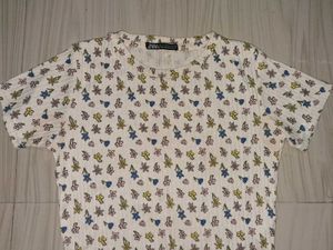 Floral Print Top with short sleeves