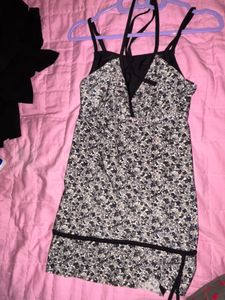 Floral Print Halter Sundress