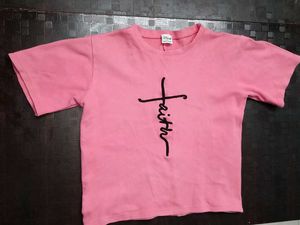 Pink Graphic Tee