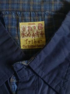 Mens Navy Blue Shirt