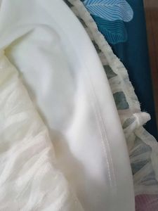 White Sheer Sleeves top for 6-8yrs