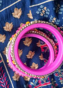 Floral Bangle Set