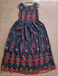 Floral Print Sleeveless Dress