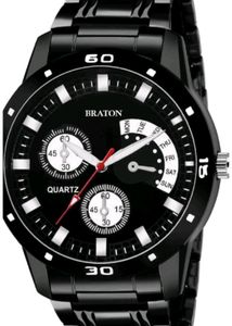 Stylish Watch For Men ⌚ Black Colour