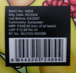 Quench Sunscreen 50SPF NEW