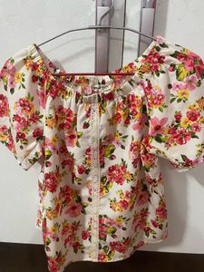 Floral Off-Shoulder Top