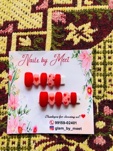 Red Heart Press-On Nails