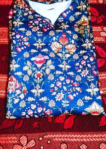 Floral Print Kurta and new sare
