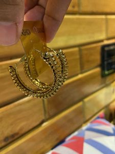 Gold Hoop Earrings