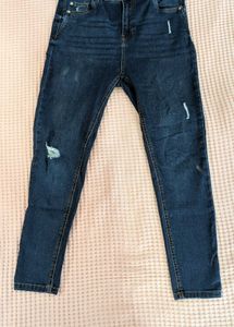 Ripped Dark Wash Jeans