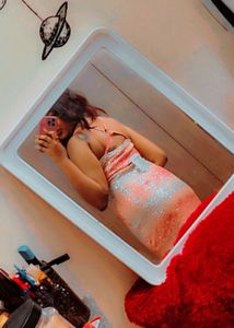 Pink Sequin Mini Dress