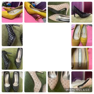 3 Shoes Zara & Trsmode Heels combo