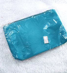 smytten leather pouch turquoise