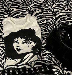 alt punk graphic tank top