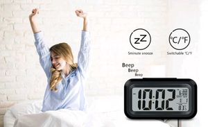 Digital Alarm Clock with Temperature