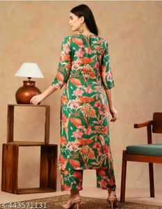 FLORAL PRINTED CORDSET