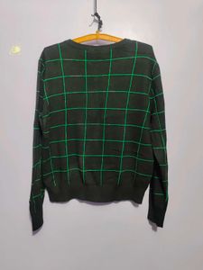 Lacoste Checked Sweater