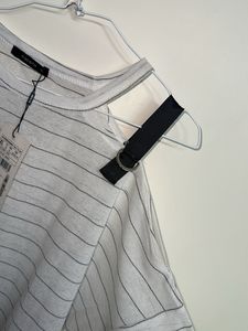 Madame White Transparent Sheer Top