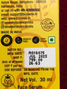 pack of 2, face wash &amp; serum