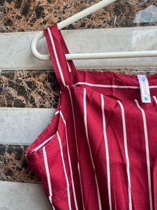 Striped Midi Dress