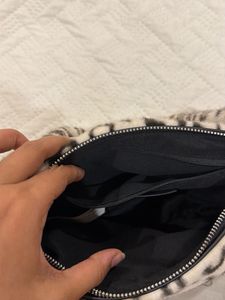 BERSHKA Leopard Print Handbag