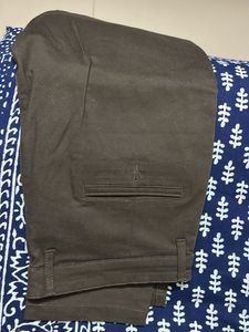 Brown Casual Chino Pants