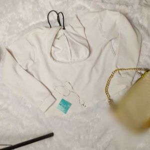 💗Cute Cat Print Crop Top💗