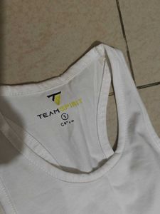White Twofer Top