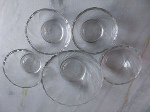 Glass Bowl Set Of 5