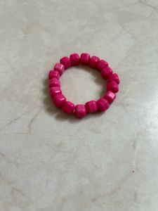 Pink Beaded Bracelet