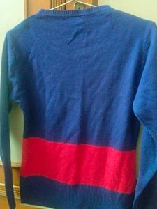 Blue Earth Striped Sweater