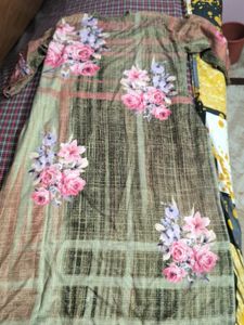 Elegant Floral Print Kurta