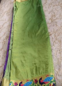 One Time Use Saree Paithani Totali New Hai