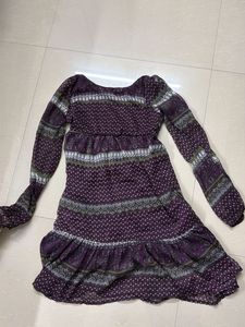 Cute Purple one piece Dress