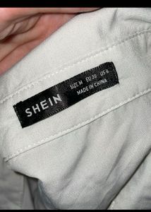 Shein Shirt Oversized &amp; Striped Fitted