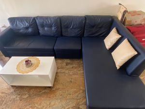 New L-Shape 7 Seater Sofa With Centre Table