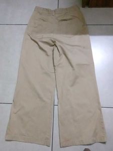Wide Leg Khaki Pants