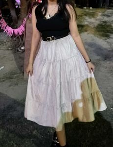 Tiered Maxi Skirt