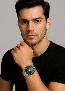 HMT Quartz Gold Tone Wrist Watch