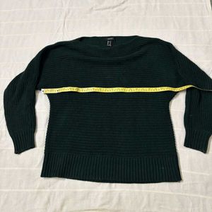 Forever 21 Green Knit Sweater