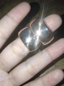 Rose Gold Anti Tarnish Chunky Hoop Earrings