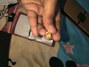 22crt Gold Hoop Earrings