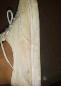 White Korean Cute Sneaker